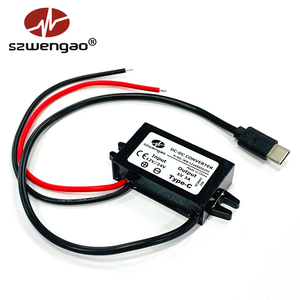Convertisseur abaisseur de tension DC-DC 8-32V <span class=keywords><strong>12V</strong></span> 24V vers <span class=keywords><strong>5V</strong></span> 3A pour voiture, chargeur d'alimentation <span class=keywords><strong>USB</strong></span> Type-C 15W pour téléphone portable et iPad - Product Image 6