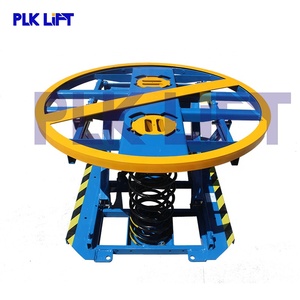 बिक्री के लिए रोटेटिंग पैलेट मोबाइल हाइड्रोलिक कैंची लिफ्टिंग प्लेटफार्म - Product Image 6