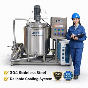 Meilleur <span class=keywords><strong>prix</strong></span> pour le chauffe-eau industriel, 1000 litres, 500 litres, horizontal, sanitaire, en acier inoxydable, réservoir de chauffage et de refroidissement du lait en vrac, serpentin - Product Image 2