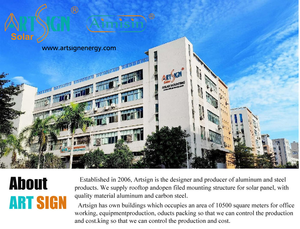 Support triangulaire en alliage d'aluminium personnalisable pour panneaux solaires, structure de montage sur toit plat/métallique - Product Image 4