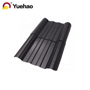 Tuiles de toiture en PVC ondulé double romain - Imperméables et durables pour bâtiments et villas - Product Image 2