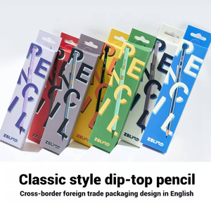 厂家直销写清楚每盒12支HB铅笔套装无毒标准儿童铅笔 - Product Image 3
