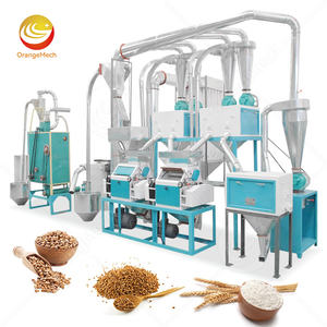 Machine à moudre la farine de blé ORME 60 tonnes par jour, machine à moudre la farine de maïs pour petit-déjeuner en Éthiopie - Product Image 1