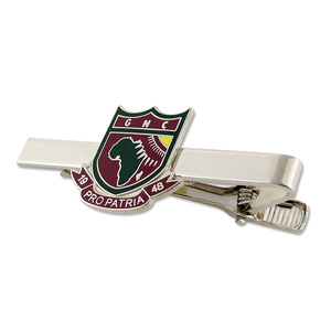 Set di <span class=keywords><strong>Gemelli</strong></span> e Fermacravatta Personalizzati in Smalto, Acciaio Inossidabile e Ottone Dorato per <span class=keywords><strong>Uomo</strong></span>, con Confezione Regalo - Product Image 2