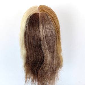 Cabeza de Maniquí de Alta Calidad para Entrenamiento con Cabello de 5 Colores, 100% Cabello Humano <span class=keywords><strong>Real</strong></span> para Peluquería, Corte, Tinte y Prácticas - Product Image 5