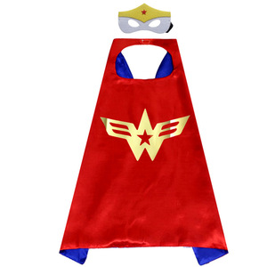 Mantello per Bambini di Halloween, Super Cape, Costumi per Spettacoli di <span class=keywords><strong>Superman</strong></span> e Captain America - Product Image 4