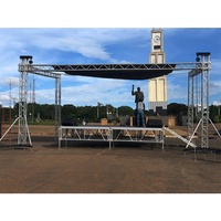 Estructura de Truss de Aluminio Resistente para Escenario, Soporte de Truss para Iluminación, Soporte de Truss para DJ