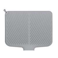 Çok Satan Büyük Silikon Mutfak Lavabo Drenaj Matı, Drenaj Kenarı ve Asma İpiyle, Isıya Dayanıklı Tezgah Damlama Pedi