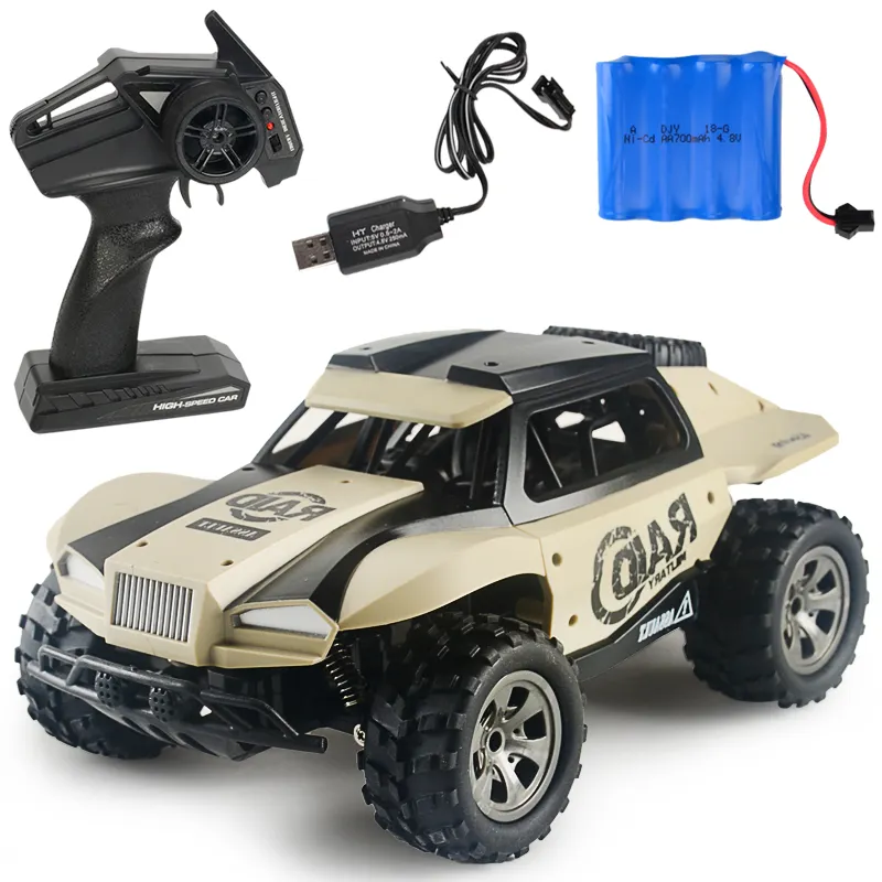 2.4GHz remote control car with batteries 1:18 rc model cars high speed electric car radio control monster truck