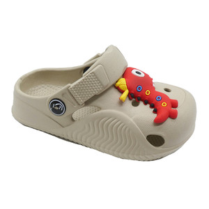 Sabots et mules d'été antidérapants en PVC HEVA, unisexes, avec logo personnalisé, sabots de jardin, chaussures plates, sandales d'été pour enfants, sabots personnalisés - Product Image 1