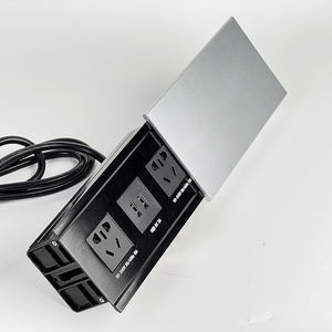 <span class=keywords><strong>Prise</strong></span> de bureau coulissante cachée personnalisée avec type C, alliage d'aluminium, multifonction, <span class=keywords><strong>prise</strong></span> de bureau coulissante universelle - Product Image 1