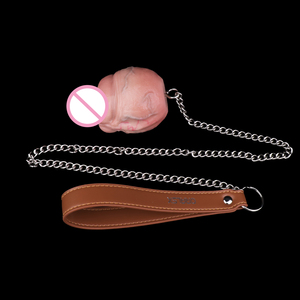 Silicone Anal Beads Secure <b>Chain</b> Anal <b>Plug</b> for SM Sensory Play Realistic Anal Balls Set for Beginners BDSM Fetish Anal Training - Product Image 4