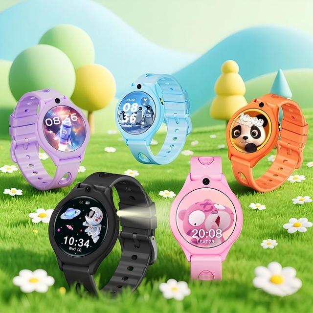 GT10 Universal High Resolution Display Camera Kids Smartwatch Global Version Multi-language Support Children Phone Watches
