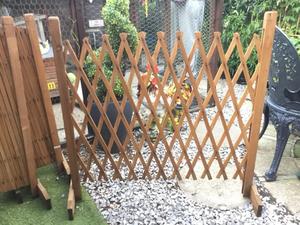Maison jardin Patio clôture en bois <span class=keywords><strong>sapin</strong></span> bois utilisation bois portes panneau Portable diviseur de pièce - Product Image 4