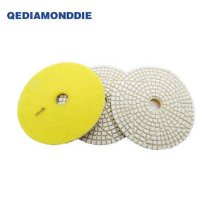 Disque de polissage diamanté de 4 pouces, 3 étapes, disque de polissage diamanté sec pour le marbre, la pierre, le granit - Product Image 2