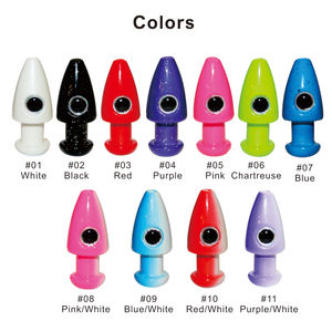 หัวเหยื่อตกปลาแบบทรอลลิ่ง ขนาด 1/2 ออนซ์ 1 ชิ้น พร้อมตา 3 มิติ - Product Image 3