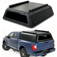 Couverture rigide en aluminium pour benne de pick-up renforcée 6,5 pieds, modèle Titan SV Ute Camper Shell