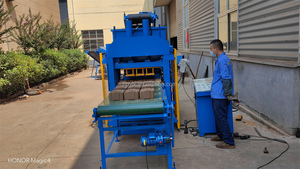 HBY4-10 Chất lượng cao hoàn toàn tự động lồng vào nhau thủy lực Trái Đất gạch máy làm cho sinh thái - Product Image 5