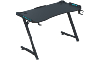 Bureau de jeu en forme de Z BEISIJIE Z9 en fibre de carbone avec option RGB et accessoires