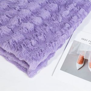 <span class=keywords><strong>Tappeto</strong></span> in Finta Pelliccia di Coniglio, Stile Moderno Minimalista, Lavabile, Colore <span class=keywords><strong>Viola</strong></span>, Grande <span class=keywords><strong>Tappeto</strong></span> per Soggiorno - Product Image 3