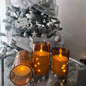 <span class=keywords><strong>Bougies</strong></span> de Noël d'éclairage audio et vidéo professionnelles pour les mariages et Diwali Décoration de maison festive et décorations de jouets de fête - Product Image 2