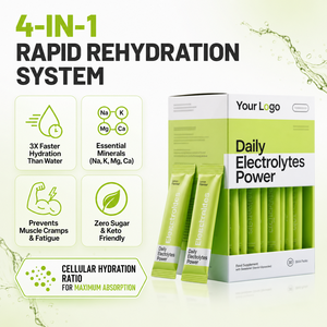 <b>Electrolytes</b> vitamins <b>powder</b> packets Energy supplement for adults Men and women food supplement - Product Image 2