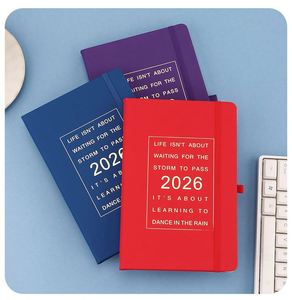 2026 2027 Undated Daily Weekly Do List Notebook Custom Logo A5PU Planner 100 <b>Sheets</b> for Office Self Care Journal Bulk Wholesale - Product Image 2