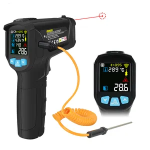 Thermomètres industriels infrarouges pistolets de température portables sans Contact thermomètre numérique de cuisine IR02 pour l'industrie