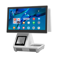 Sistema POS de Alto Rendimiento con Windows 11 de 13.3 Pulgadas, Intel Core i5/i7, Todo en Uno, Caja Registradora para Supermercados y Restaurantes de Alto Tráfico