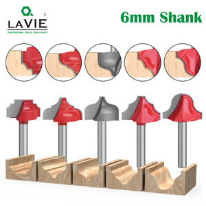 Carbide Tipped Roundover Router Bits 1/4 In Shank Woodworking <b>Cutter</b> Set For Cabinet Door <b>Edge</b> Routing - Product Image 4