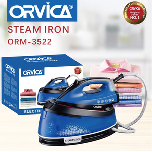 ORVICA Fer à repasser électrique portatif, fer à vapeur, grande réservoir d'eau, semelle en céramique, vente en gros transfrontalière - Product Image 3