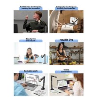 Support d'affichage vidéo haute définition CZUR FancyS pour la formation en calligraphie en direct, USB, garantie 1 an, enregistrement, format papier A3, en stock