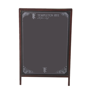 FSC & BSCI a Frame Pizarra de madera maciza A-Frame Sign <span class=keywords><strong>Tablero</strong></span> de doble cara marrón rústico, Pizarra <span class=keywords><strong>Tablero</strong></span> de menú - Product Image 4