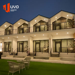 Prefab Modulaire Stalen Container Huis Uitbreidbaar Flat Pack Stacaravan Kleine Kantoor Woonvilla Voor Buitengebruik Voor Winkel - Product Image 6