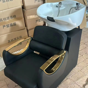 Sillón de Lavacabezas de Diseño Moderno con Tazón Negro, Precios al por Mayor para Centros de Belleza y Barberías - Product Image 2