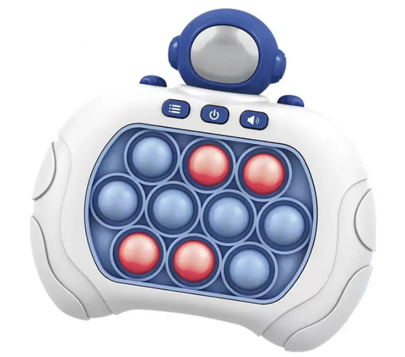 クイックプッシュポップゲームIt Fidget Toys Pro for Kids Adults、ハンドヘルドゲーム高速パズルゲーム機、プッシュバブルストレスおもちゃ