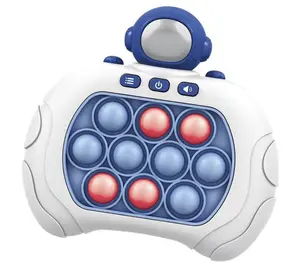 Snel Push Pop Spel Het Fidget Speelgoed Pro Voor Kinderen Volwassenen, Handheld Spel Snelle Puzzel Game Machine, Push Bubble Stress Speelgoed,
