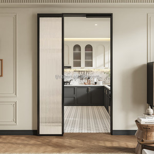Frame Interior Portas De Vidro Deslizantes Para Casas Exportação Qualidade Padrão Alumínio Moderno Vidro Alumínio Villa Doors