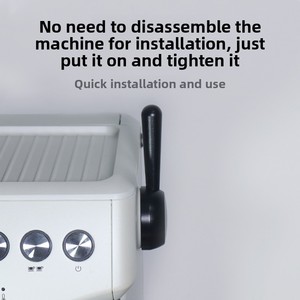 Palanca de Vapor Magnética de Aluminio, Palanca de Vapor sin Desmontaje Compatible con Cafeteras <span class=keywords><strong>Breville</strong></span> Sage <span class=keywords><strong>Barista</strong></span> Express BES870 BES875 BES876 - Product Image 3