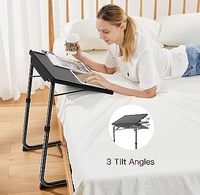 Muebles para el hogar, soporte de TV y juego de mesa de centro, mesa de centro de plástico plegable ajustable en altura para sala de estar, oficina y restaurante