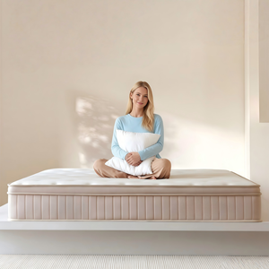 Colchón Ortopédico con Muelles Ensacados Individuales, Soporte de Espuma de Alta Densidad, Transpirable, Tamaño Queen, para el Hogar - Product Image 2