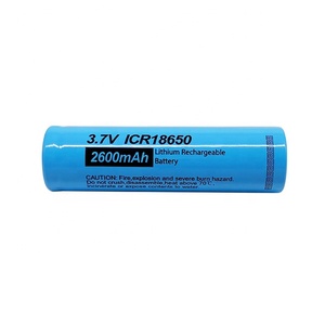Pin di động 18650 Li ion 3.7V 2600mAh Công suất di động có thể sạc lại pin <span class=keywords><strong>lithium</strong></span> - Product Image 1