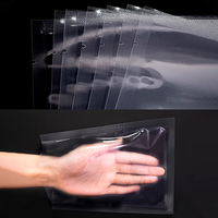 Sacs sous vide transparents pour aliments congelés, poulet, emballage plastique personnalisé imprimé en gravure, sacs en Mylar lisse pour lait