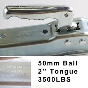 Coupleur de boule de remorque pour <span class=keywords><strong>attelage</strong></span> de remorque <span class=keywords><strong>quad</strong></span> de 2 pouces avec boule et languette de 50 mm - Product Image 3