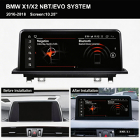 Système de navigation GPS Carplay Android Auto WiFi Bluetooth Écran IPS 10,25 pouces pour BMW X1 F48 Unité principale