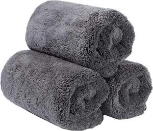 Serviette de lavage de voiture en microfibre à séchage rapide 2026 – Douce, absorbante et moelleuse pour le séchage des sièges de voiture - Product Image 3