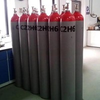 Gaz réfrigérant éthane de haute pureté 99,99 % (3N à 5N) 50L, gaz réfrigérant R170, gaz C2H6, gaz éthane