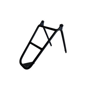 Cadre de vélo pliable Brompton en alliage de titane ultra-léger et portable tube de tête pliant fourche avant étagère de fourche arrière cadre de vélo - Product Image 5