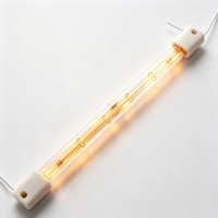 Lampe chauffante infrarouge halogène à quartz pour four de séchage industriel, équipement de chauffage, système de séchage rapide