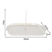 Brésilien En Acier Inoxydable BBQ Vertical Brochette Pan Gyro Spit Shawarma Brochette Stand pour Four Al Pastor Hack Tacos Ustensiles De Cuisine En Plein Air
